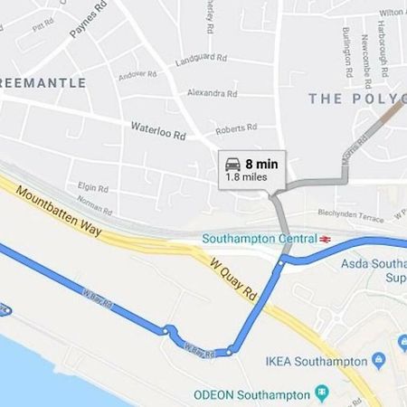 2 Bed Apartment With 2 Ensuites-Near Train Station /Mayflower /City Southampton Exteriör bild